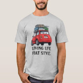 rode fiat t-shirt (Voorkant)