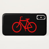 Rode fiets Case-Mate iPhone case (Achterkant (horizontaal))