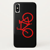 Rode fiets Case-Mate iPhone case (Achterkant)