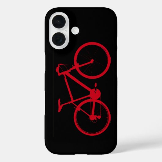 rode fiets, fietsen Case-Mate iPhone case (Achterkant)