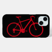 rode fiets, fietsen Case-Mate iPhone case (Achterkant (horizontaal))