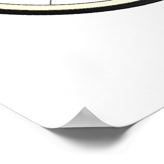 Rode fiets poster (Hoek)