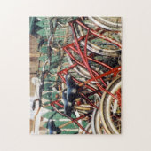 "Rode Fietsen" Jigsaw Puzzel (Verticaal)