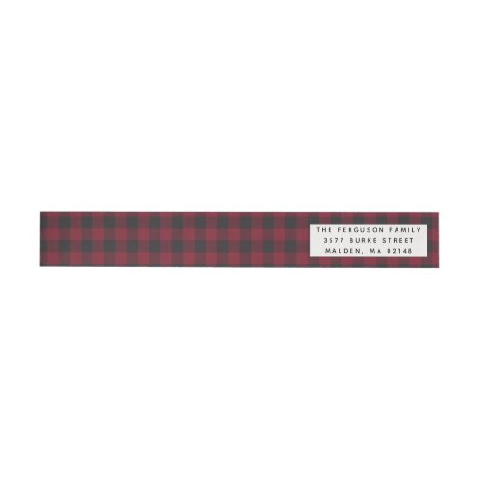 Rode Flanel | Vakantie Retouradres (Individueel)