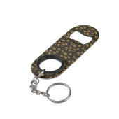 Rode flesopener van roestvrij staal mini flessenopener (Achterkant Gekanteld)