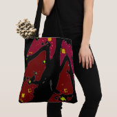 Rode Flip Flop Tote Bag (Dichtbij)