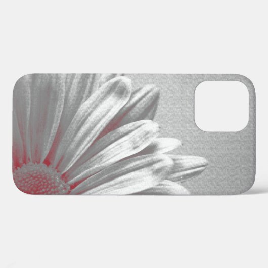 Rode Floral hooglichten Case-Mate iPhone Case (Achterkant (horizontaal))