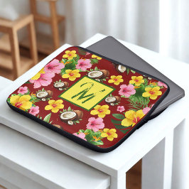 Rode Floral Laptop Sleeve