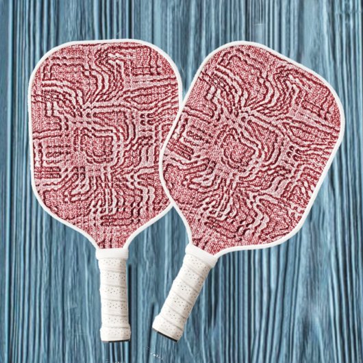 Rode Floral-paneel Pickleball Paddle
