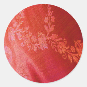 Rode Floral Plain Sticker