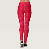 Rode fluweel..... leggings (Achterkant)