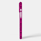 rode fluweel pruim stippen Case-Mate iPhone case (Achterkant / Links)