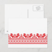 Rode fokpaarden briefkaart (Voorkant / Achterkant)
