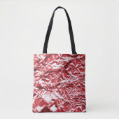 Rode Folie #1 Tote Bag (Voorkant)