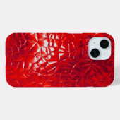 rode folie abstract Case-Mate iPhone case (Achterkant (horizontaal))