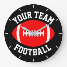 Rode Football - Aangepaste teamnaam & achtergrondk