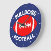 Rode Football - de Naam/de Tekst van het Team van  Grote Klok (Hoek)