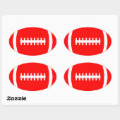 Rode Footballs Sticker (Vel)