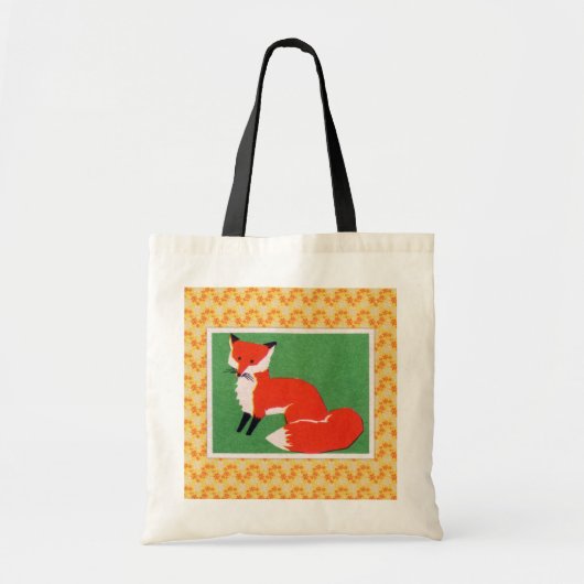 rode foto afdrukken tote bag (Voorkant)