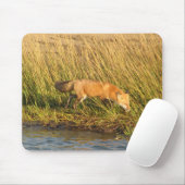 Rode foto Fox Muismat (Met muis)
