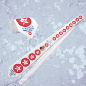 Rode Foto Nieuw Papa Patroon Modern Eerste Vaders  Stropdas