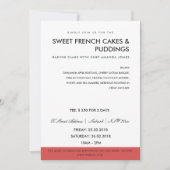 RODE FOTO-WERKSHOP MODERN PINK INVITE SJABLOON KAART (Voorkant)