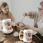 Rode fotocollage beste mama ooit gelukkige moeders koffiemok