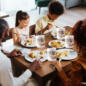 Rode fotocollage beste mama ooit gelukkige moeders koffiemok