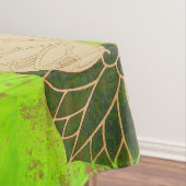 RODE FOX VAN DE GROENE LEAVES EN FOLIAGE TAFELKLEED (Voorbeeld)