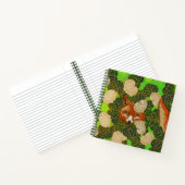 RODE FOX VAN HET WITTE GROENBOEK,FOLIAGE NOTITIEBOEK (Binnen)