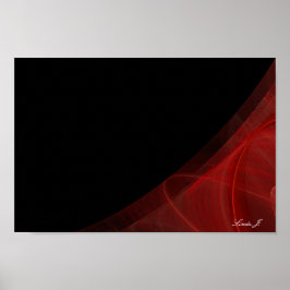 Rode Fractal Border Canvas of Poster