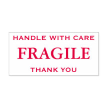 Rode Fragile, Handvat met zorg, Dank u