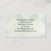  rode frambozen en bloemen, Inspirerend Visitekaartje (Achterkant)