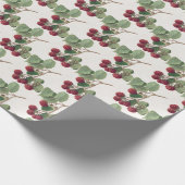  rode frambozen van Ellen Schutt Cadeaupapier (Hoek)