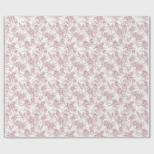 Rode Franse Toile Cadeaupapier (Vlak)