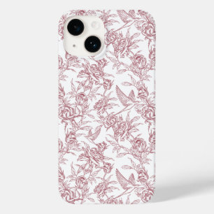Rode Franse Toile Case-Mate iPhone 14 Hoesje