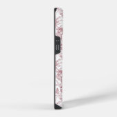 Rode Franse Toile iPhone Hoesje (Rechterkant)
