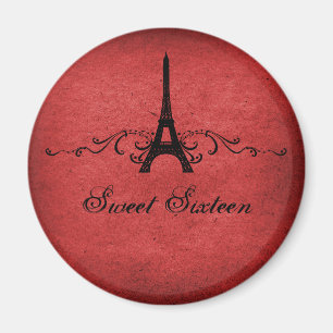 Rode  Franse Vlaamse zoete 16 Magnet