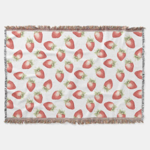 Rode Fruit Aardbeien Deken
