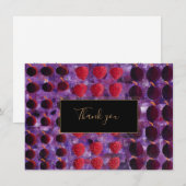 Rode Fruit Bedankt (Voorkant / Achterkant)