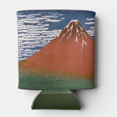 Rode Fuji, ook bekend als Fujiyama vulkaan Katsush Blikjeskoeler (Achterkant)