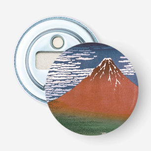 Rode Fuji, ook bekend als Fujiyama vulkaan Katsush Button Flesopener