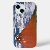 Rode Fuji, ook bekend als Fujiyama vulkaan Katsush Case-Mate iPhone Case (Achterkant)