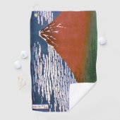 Rode Fuji, ook bekend als Fujiyama vulkaan Katsush Golfhanddoek (Insitu)