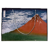 Rode Fuji, ook bekend als Fujiyama vulkaan Katsush Groot Cadeauzakje (Achterkant)