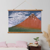Rode Fuji, ook bekend als Fujiyama vulkaan Katsush Hangend Wandkleed (Slaapkamer)