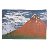 Rode Fuji, ook bekend als Fujiyama vulkaan Katsush Kussensloop (Achterkant-Links)