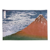 Rode Fuji, ook bekend als Fujiyama vulkaan Katsush Kussensloop (Achterkant-Rechts)