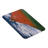 Rode Fuji, ook bekend als Fujiyama vulkaan Katsush Magneet (Rechterzijde)