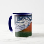 Rode Fuji, ook bekend als Fujiyama vulkaan Katsush Mok (Voorkant links)